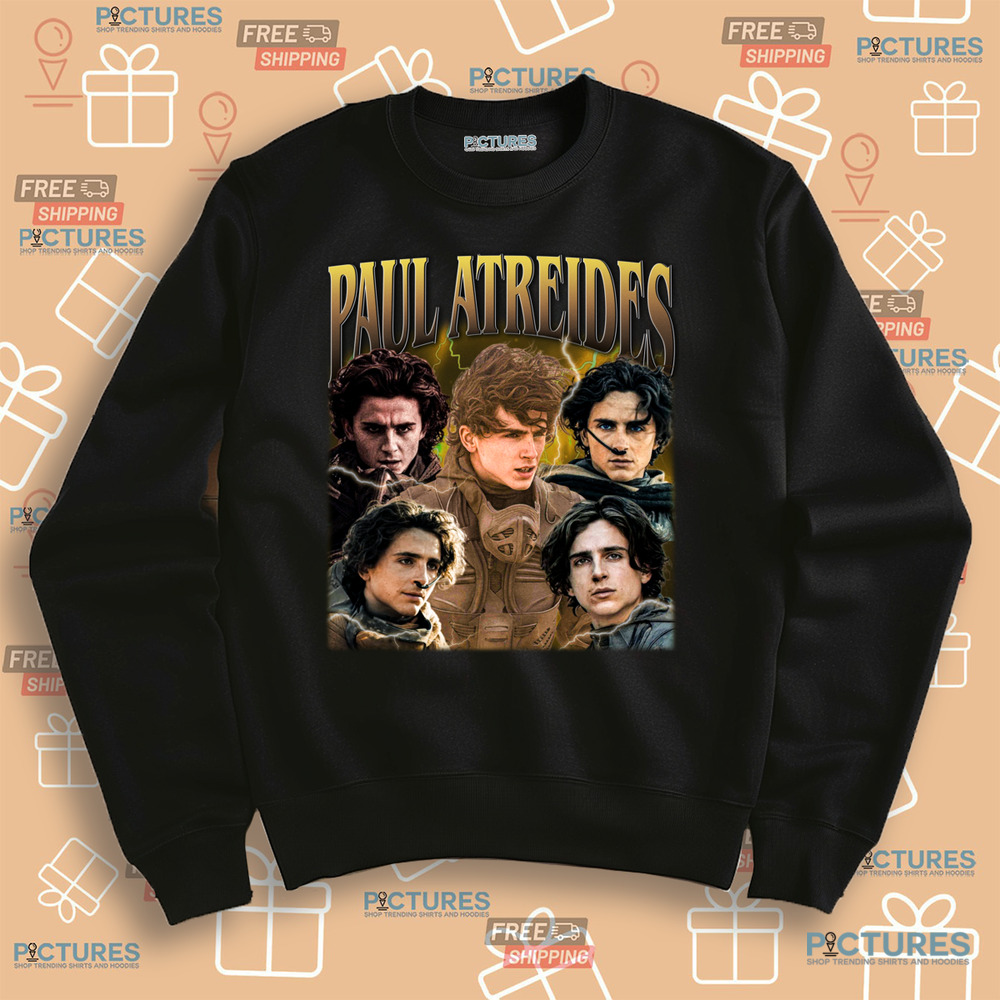 Paul Atreides Timothee Chalamet Vintage Bootleg Shirt Paul Atreides Timothee Chalamet Vintage Bootleg Shirt