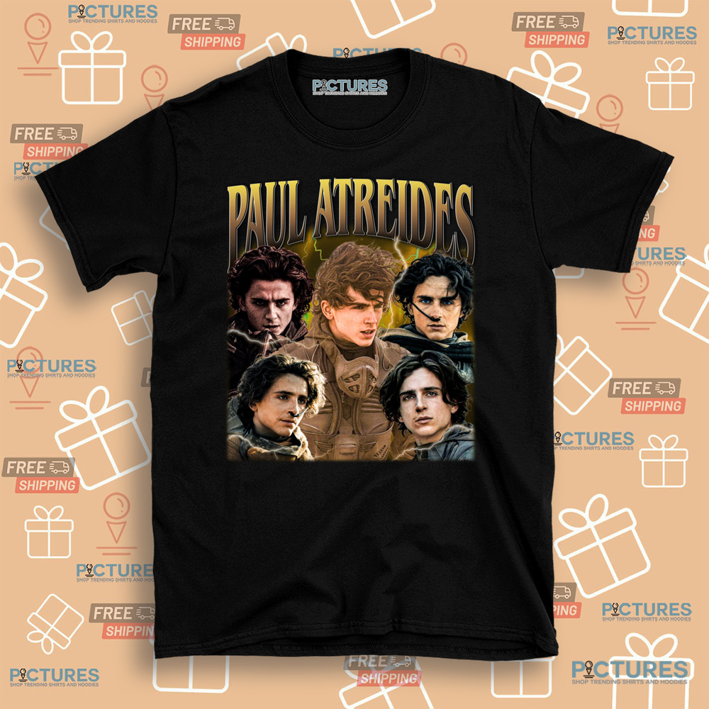Paul Atreides Timothee Chalamet Vintage Bootleg Shirt Paul Atreides Timothee Chalamet Vintage Bootleg Shirt