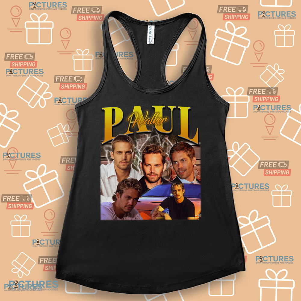 Paul Walker Merch Vintage Bootleg Shirt