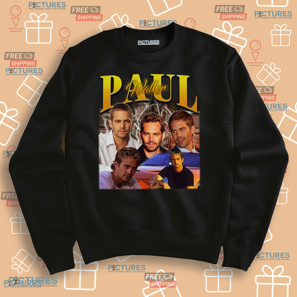 Paul Walker Merch Vintage Bootleg Shirt