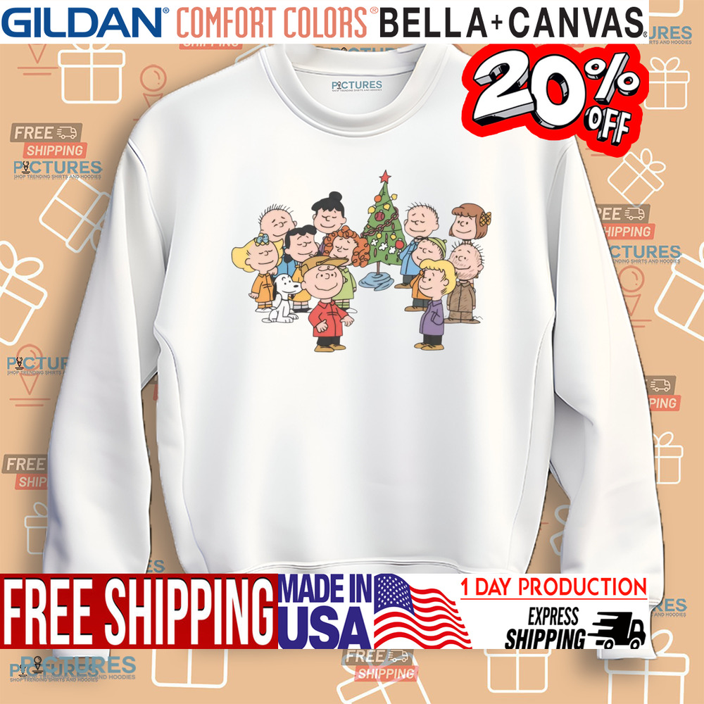 Peanuts Charlie Brown Vintage Christmas Shirt