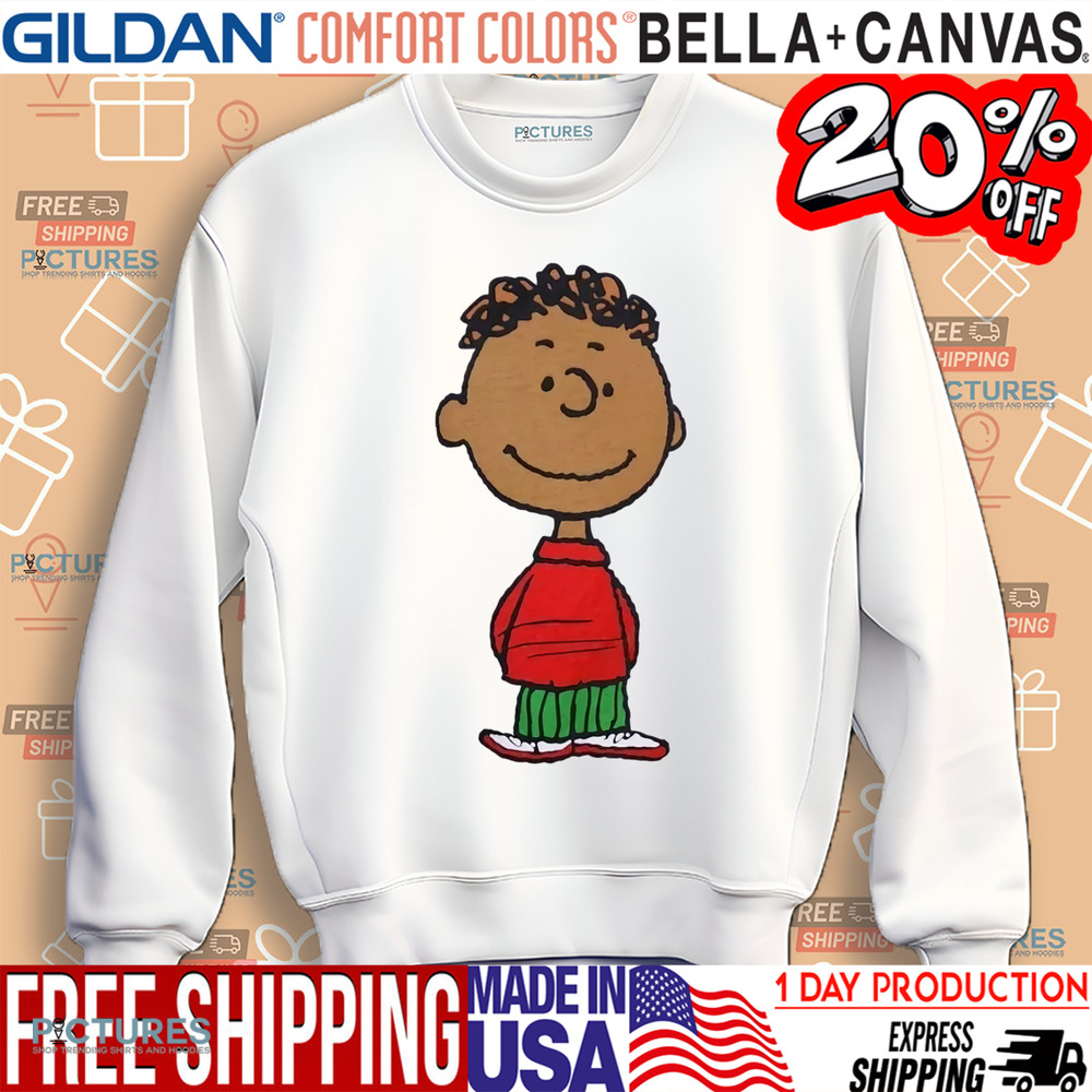 Peanuts Franklin Family Holiday Shirt