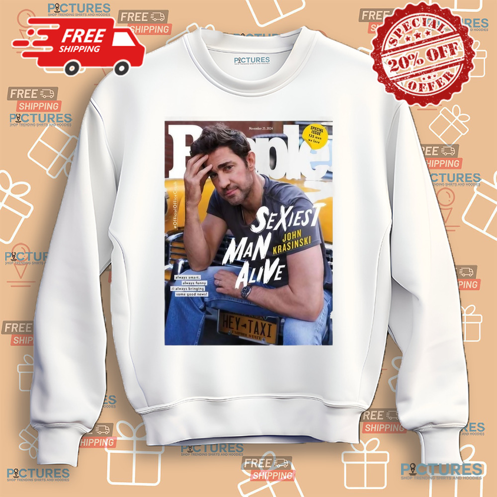 People’s 2024 Man Alive John Krasinski Always Smart Funny Bringing Some Good News Poster Shirt People’s 2024 Man Alive John Krasinski Always Smart Funny Bringing Some Good News Poster Shirt
