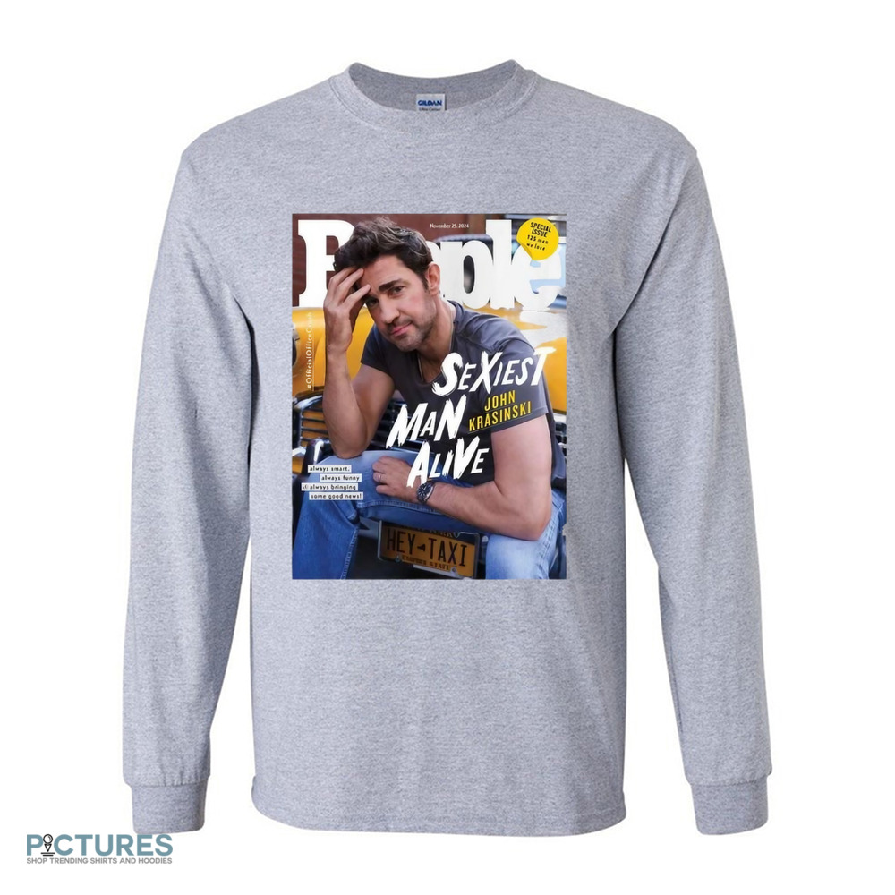 People’s 2024 Man Alive John Krasinski Always Smart Funny Bringing Some Good News Poster Shirt People’s 2024 Man Alive John Krasinski Always Smart Funny Bringing Some Good News Poster Shirt