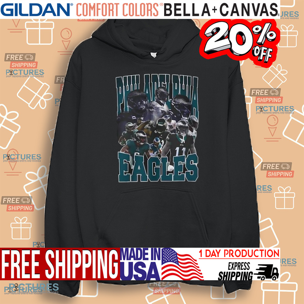 Philadelphia Eagles Football Vintage Bootleg Shirt