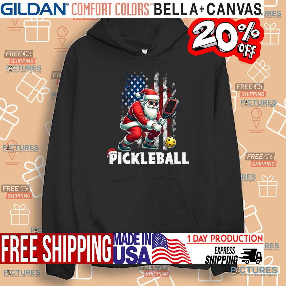 Womens Christmas Sweatshirt Sequin Santa Shirt Cute - View #6