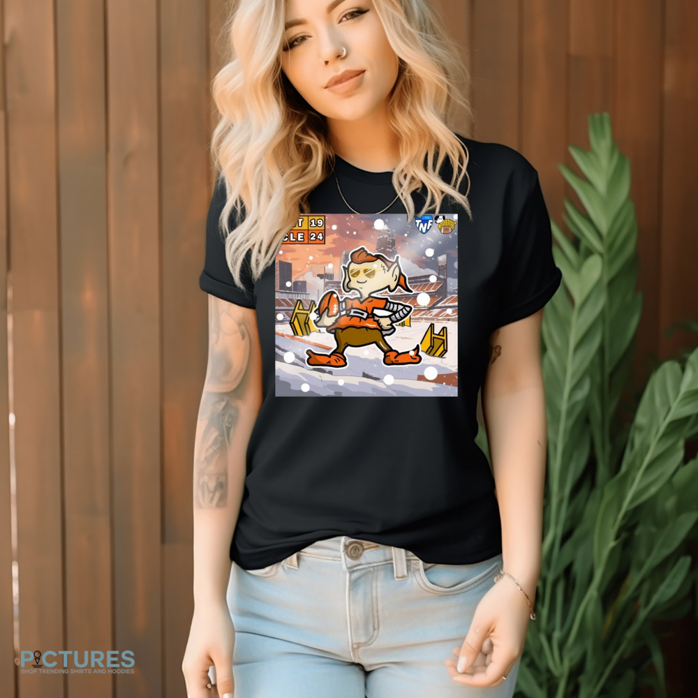Pittsburgh Steelers Vs Cleveland Browns 19 24 TNF Victory Doodle Poster Shirt