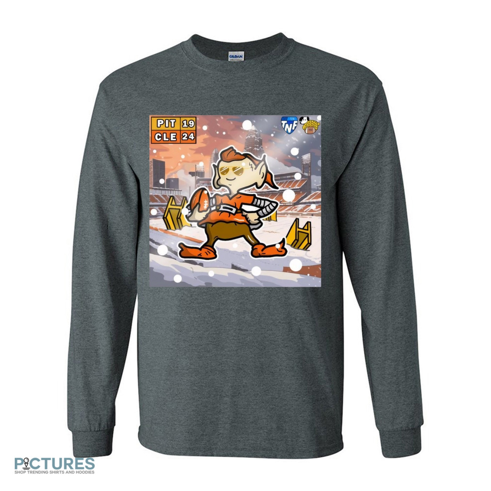 Pittsburgh Steelers Vs Cleveland Browns 19 24 TNF Victory Doodle Poster Shirt