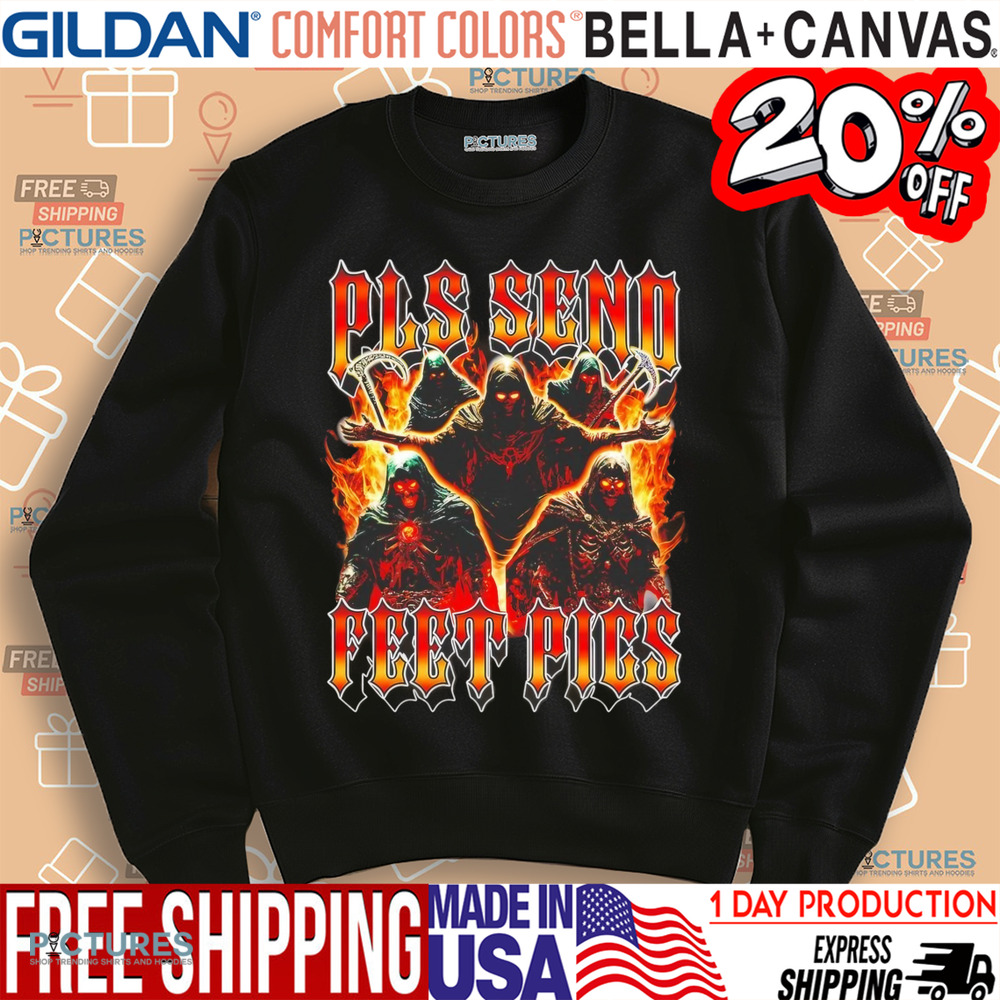 Pls send feet pics death reaper flames vintage shirt