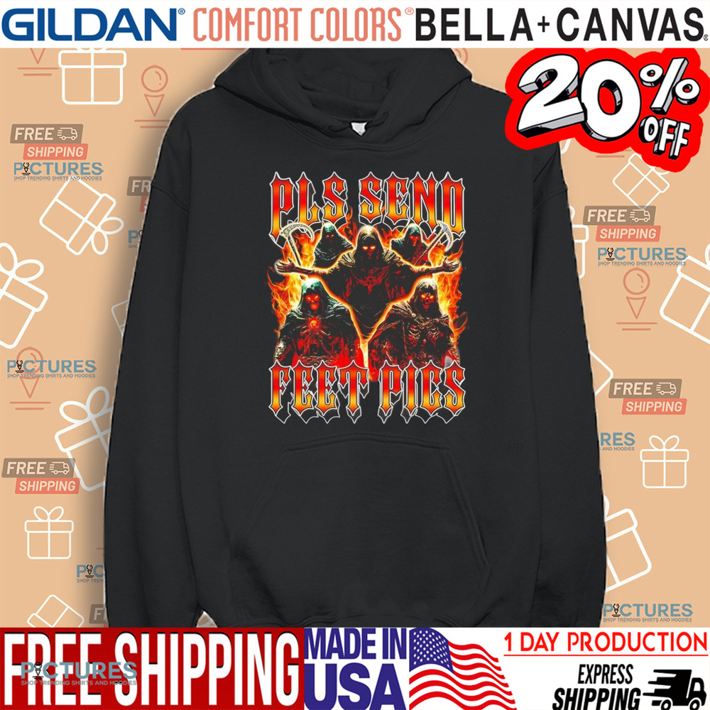 Pls send feet pics death reaper flames vintage shirt