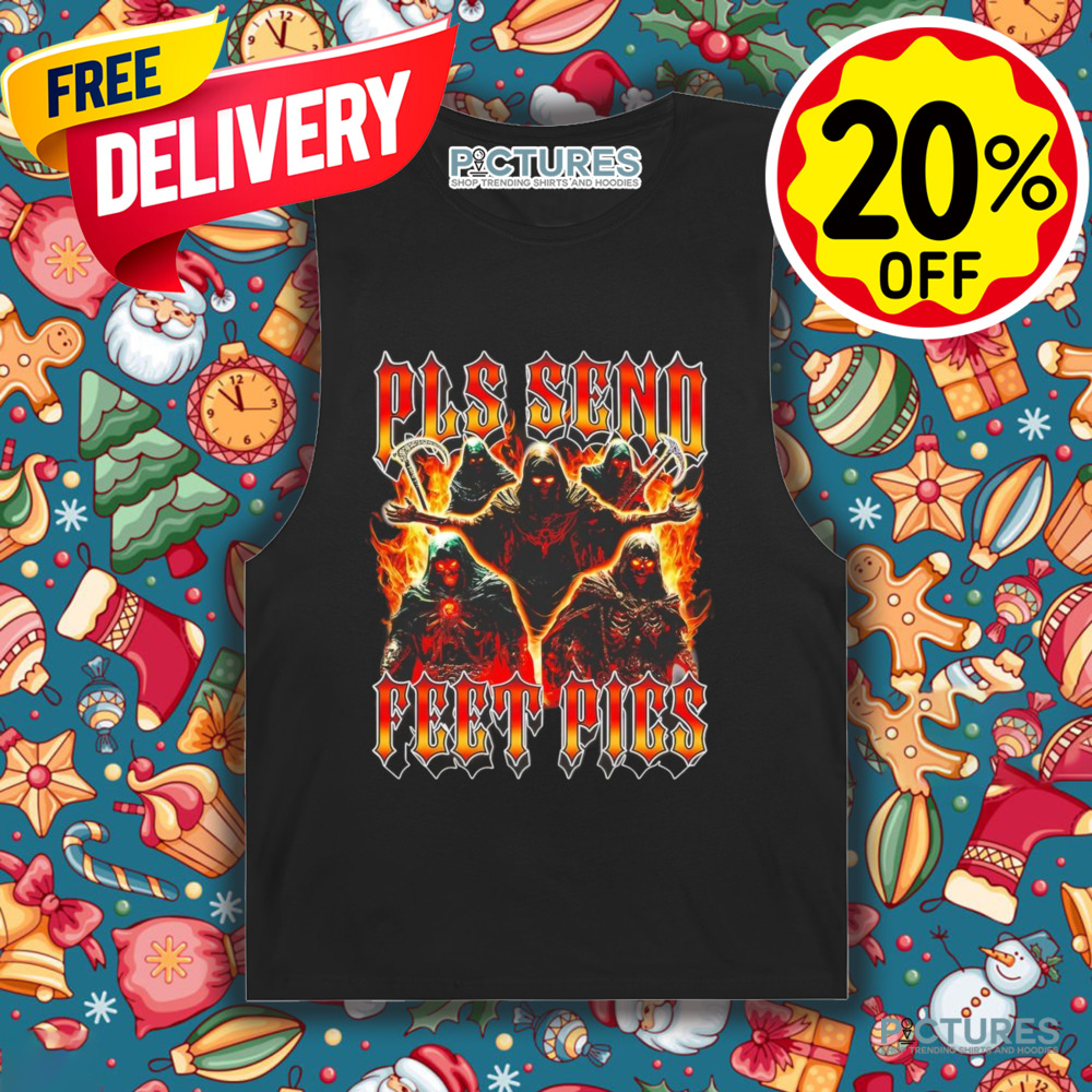 Pls send feet pics death reaper flames vintage shirt