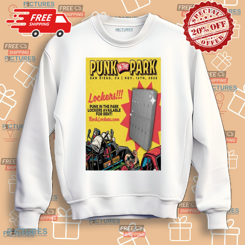 Punk In The Park San Diego CA Nov 16 2025 Poster Shirt