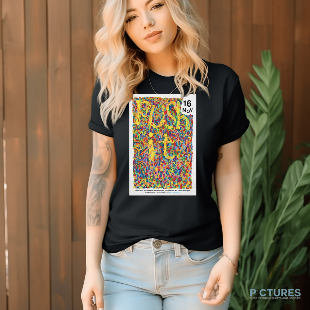 Push It Twenties Pushing Wood Sound System Nov 16 2024 Vera in Groningen Netherlands Show Shirt