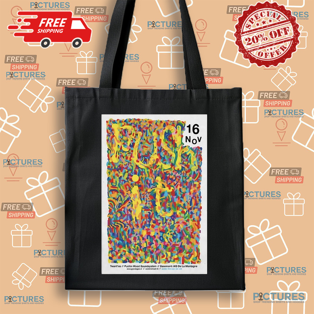 Push It Twenties Pushing Wood Sound System Nov 16 2024 Vera in Groningen Netherlands Show Shirt