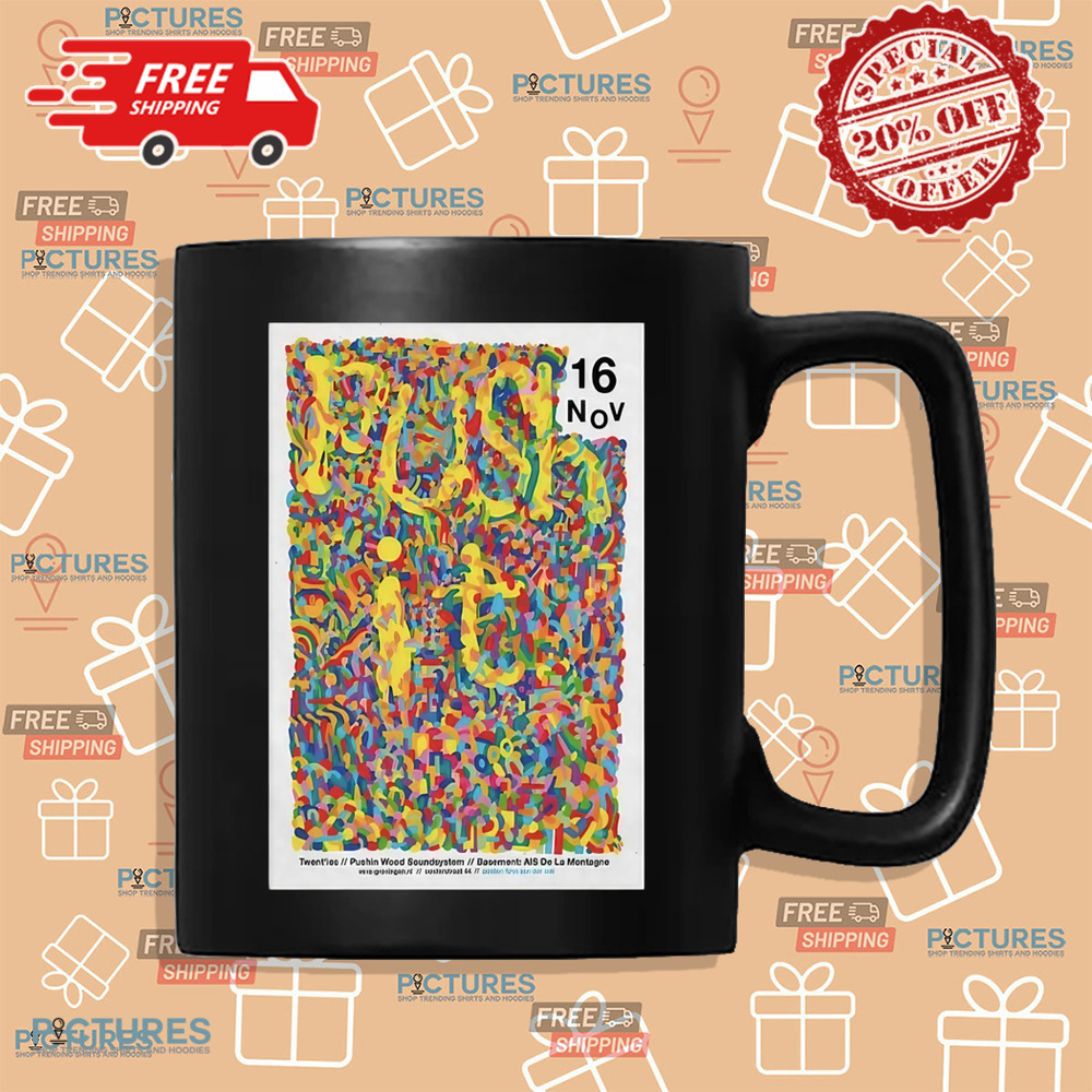 Push It Twenties Pushing Wood Sound System Nov 16 2024 Vera in Groningen Netherlands Show Shirt