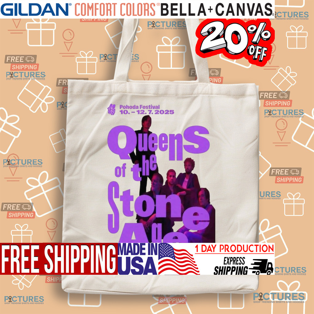 Queens of the Stone Age Jul 10-12 2025 Pohoda Festival Tour Poster shirt