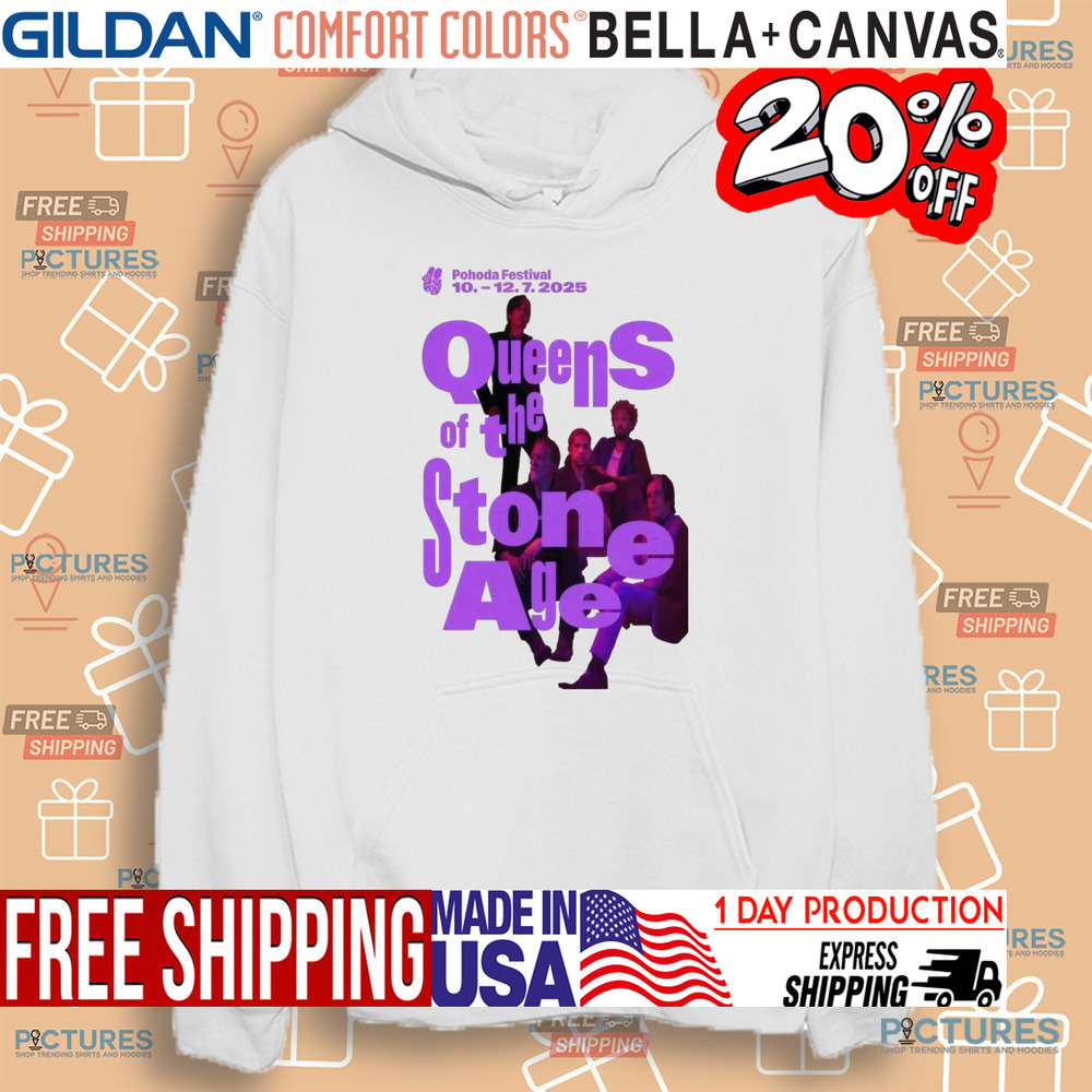 Queens of the Stone Age Jul 10-12 2025 Pohoda Festival Tour Poster shirt