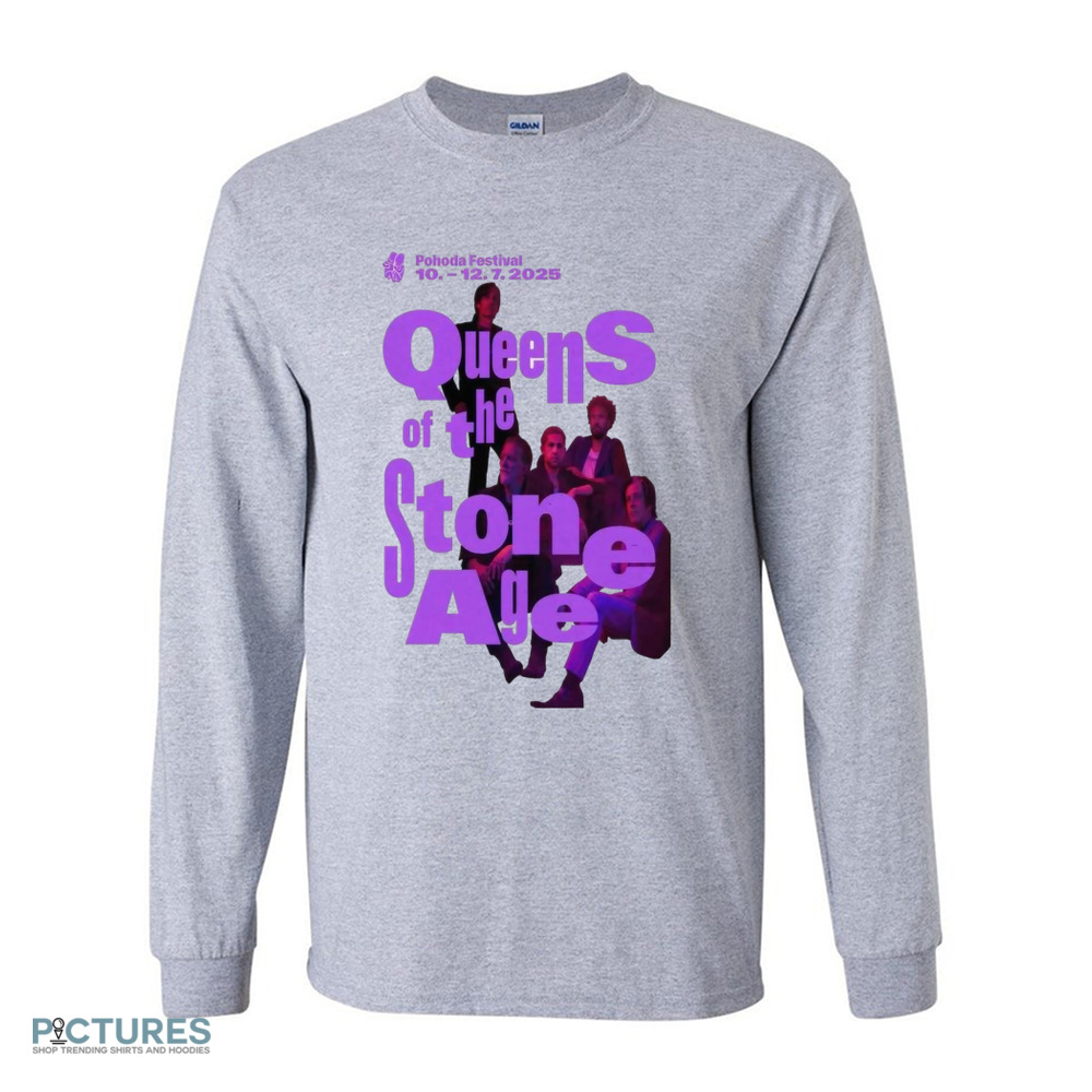 Queens of the Stone Age Jul 10-12 2025 Pohoda Festival Tour Poster shirt