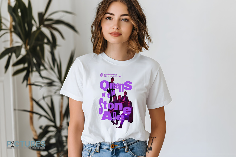 Queens of the Stone Age Jul 10-12 2025 Pohoda Festival Tour Poster shirt
