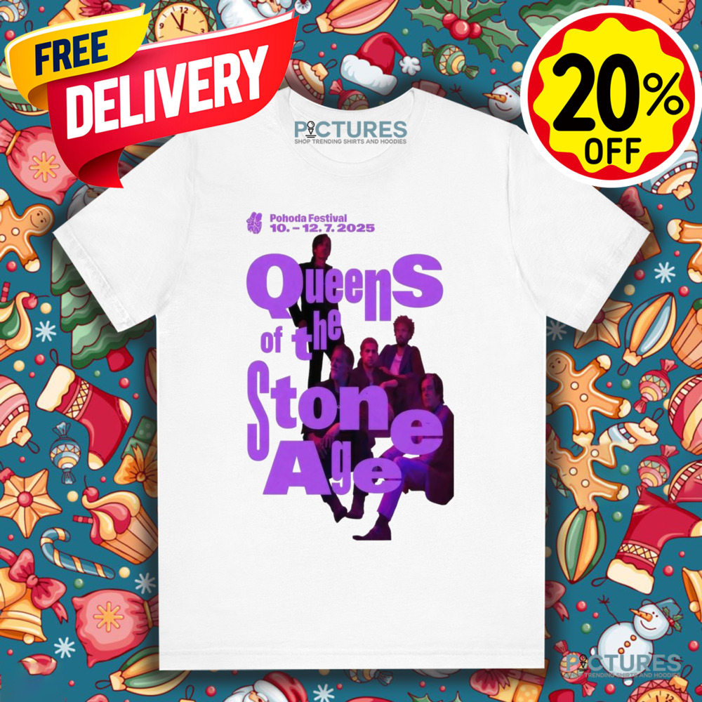 Queens of the Stone Age Jul 10-12 2025 Pohoda Festival Tour Poster shirt