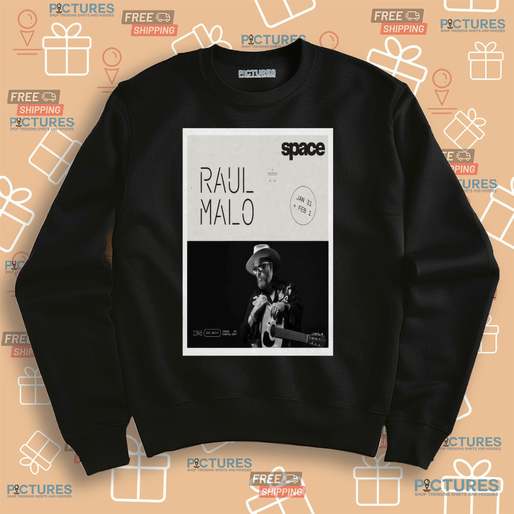 Raul Malo Jan 31-Feb 1 2025 Evanston SPACE In Evanston IL Shirt Raul Malo Jan 31-Feb 1 2025 Evanston SPACE In Evanston IL Shirt
