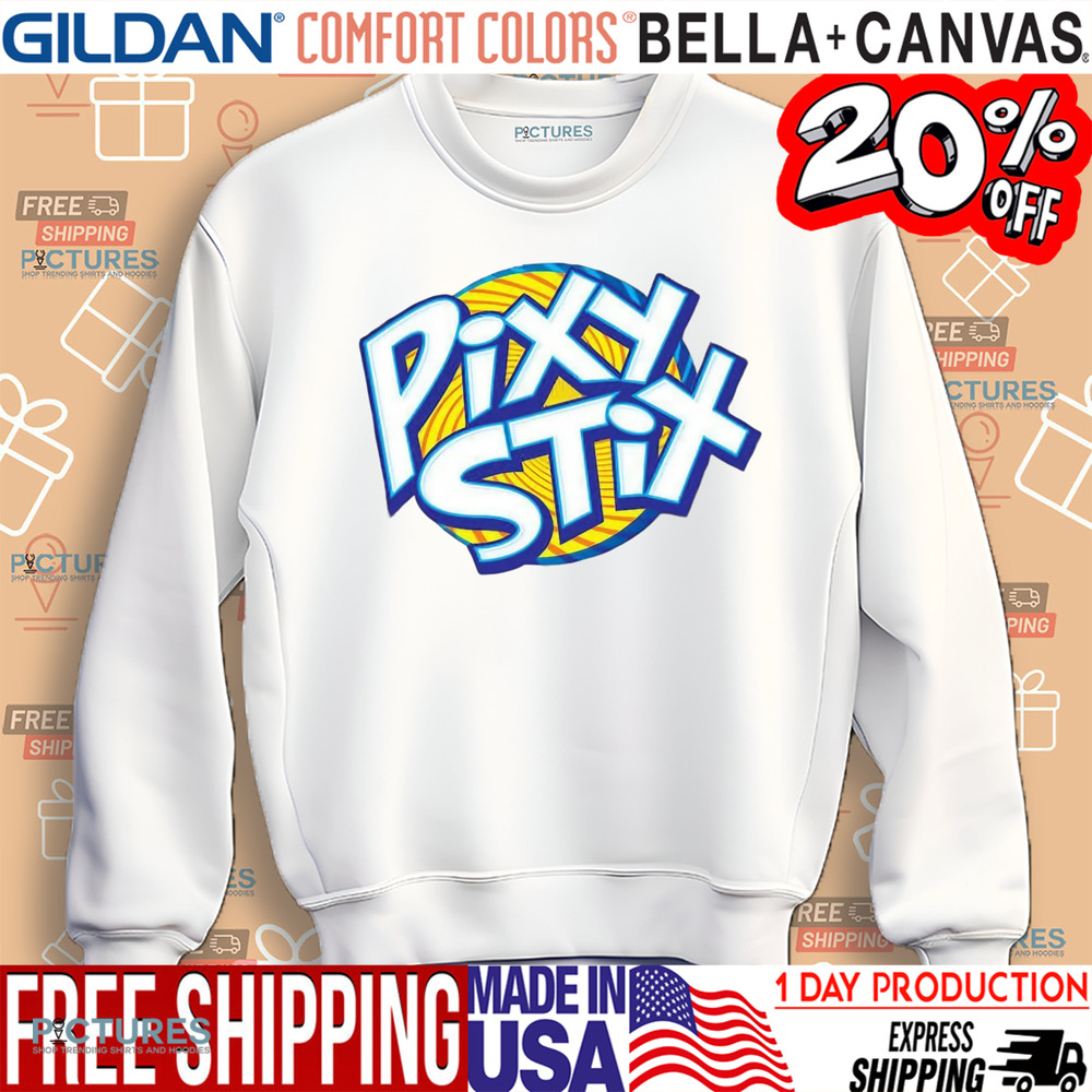 Retro Pixy Stix Logo Vintage Shirt