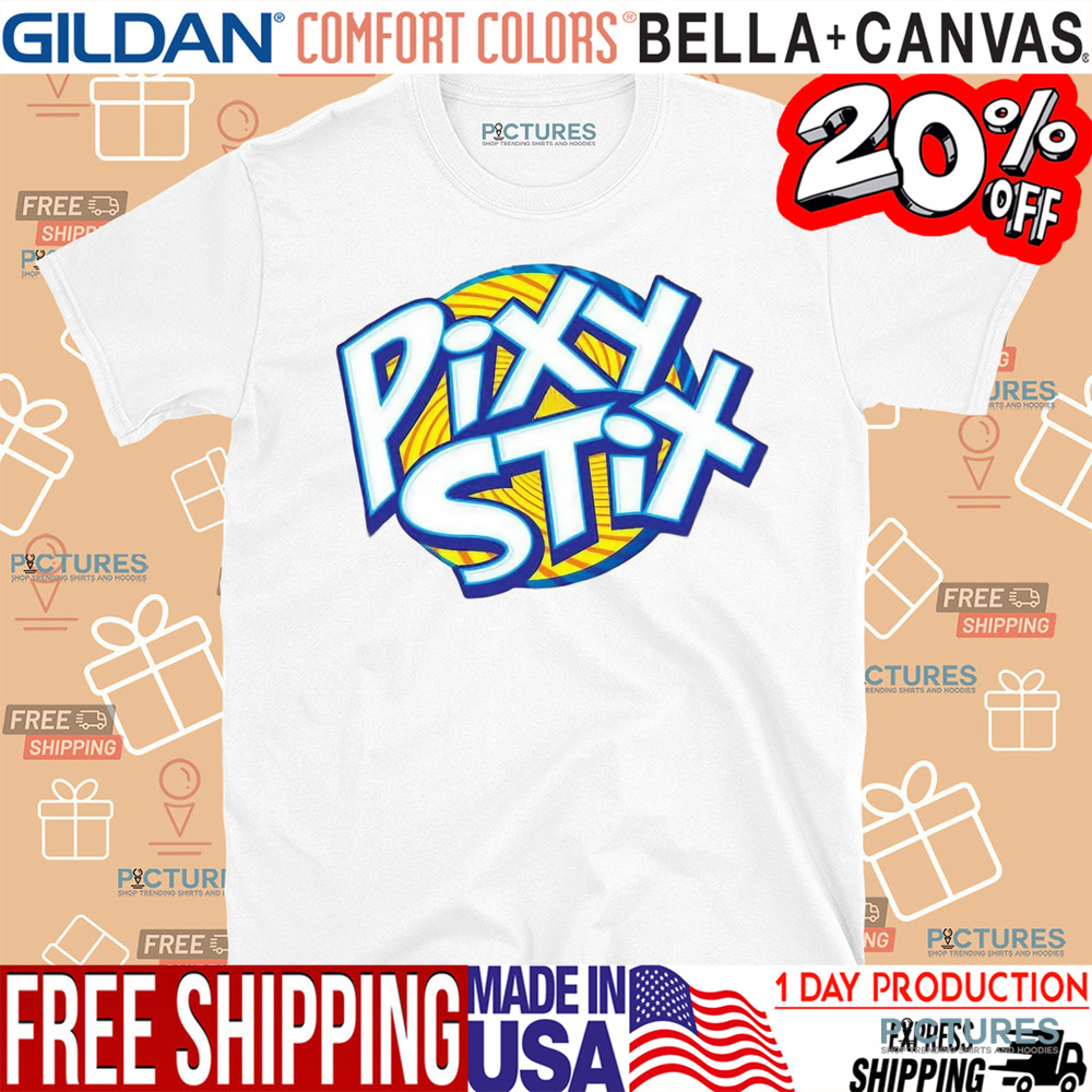 Retro Pixy Stix Logo Vintage Shirt