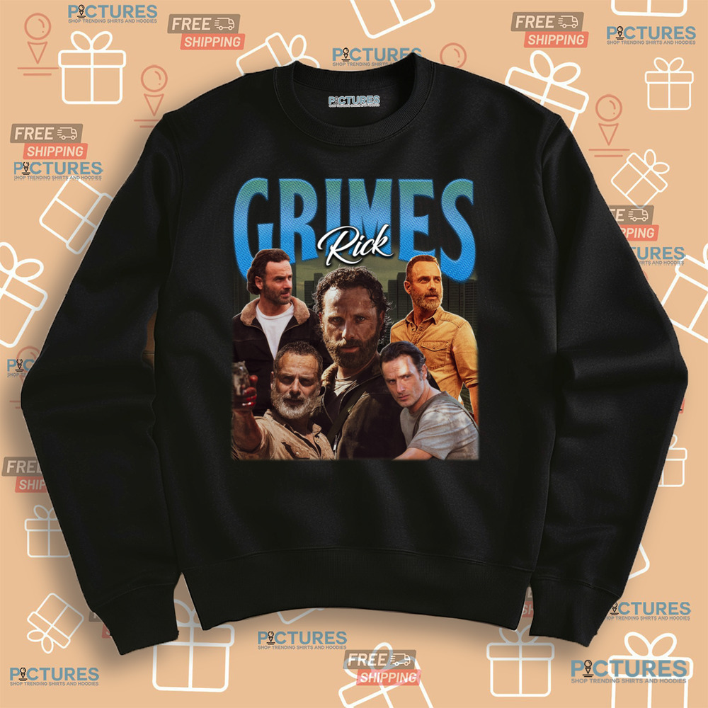 Rick Grimes Merch Vintage Bootleg Shirt