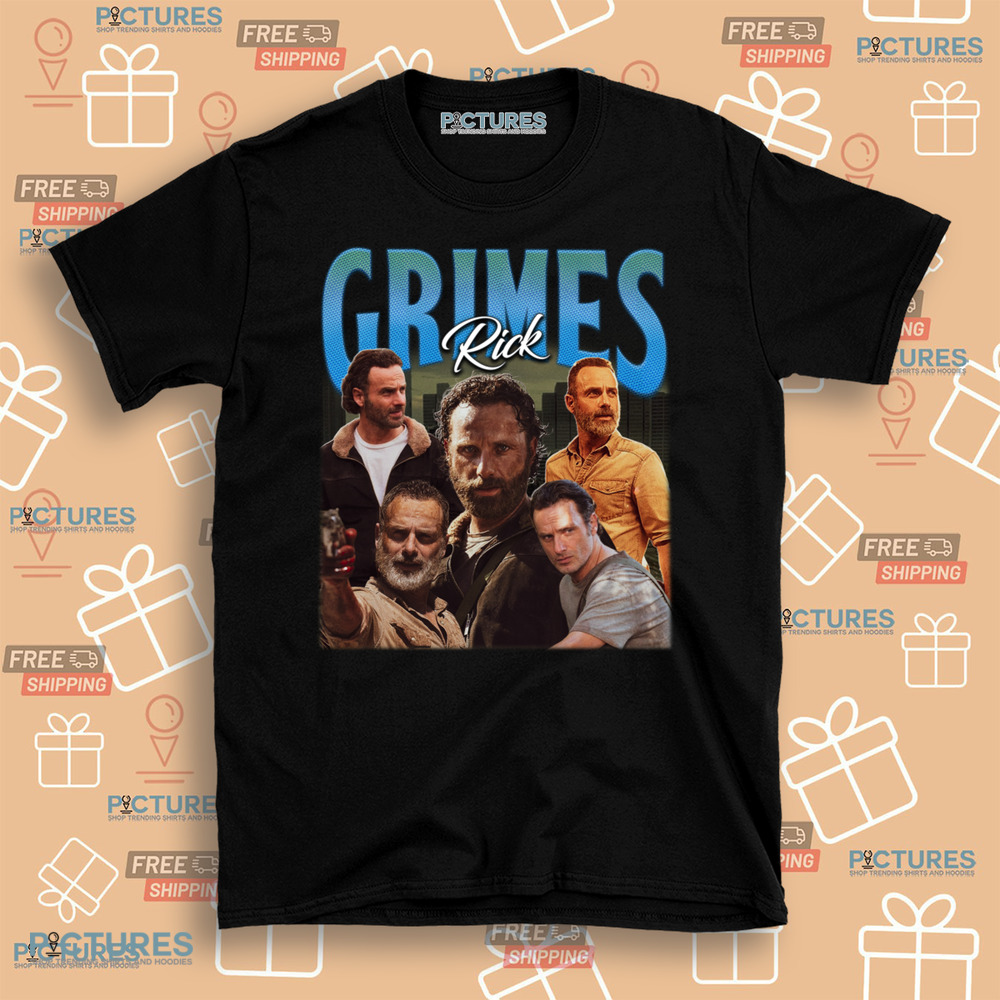 Rick Grimes Merch Vintage Bootleg Shirt