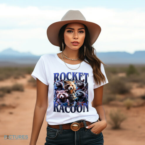 Rocket Racoon Guardians of the Galaxy Vintage Bootleg Shirt