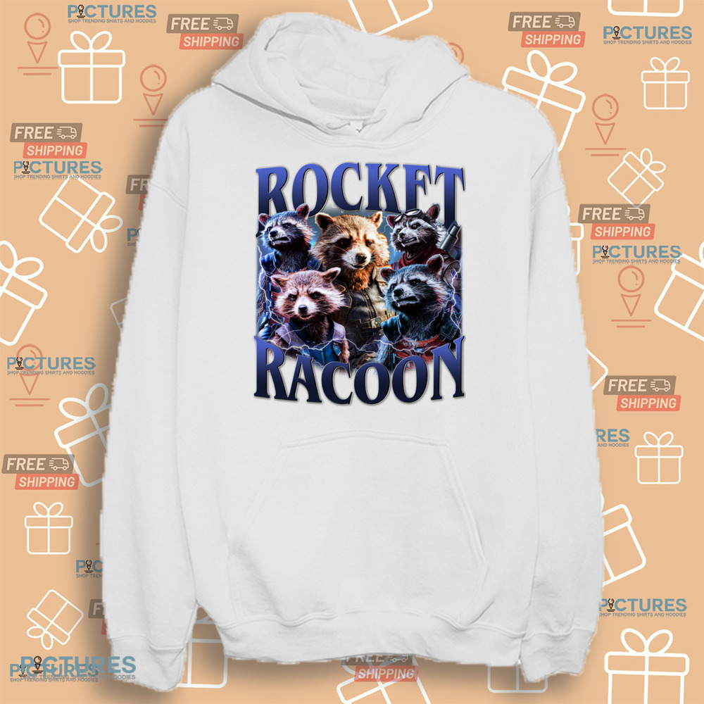 Rocket Racoon Guardians of the Galaxy Vintage Bootleg Shirt