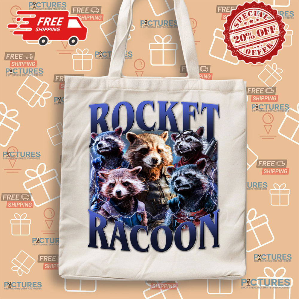 Rocket Racoon Guardians of the Galaxy Vintage Bootleg Shirt