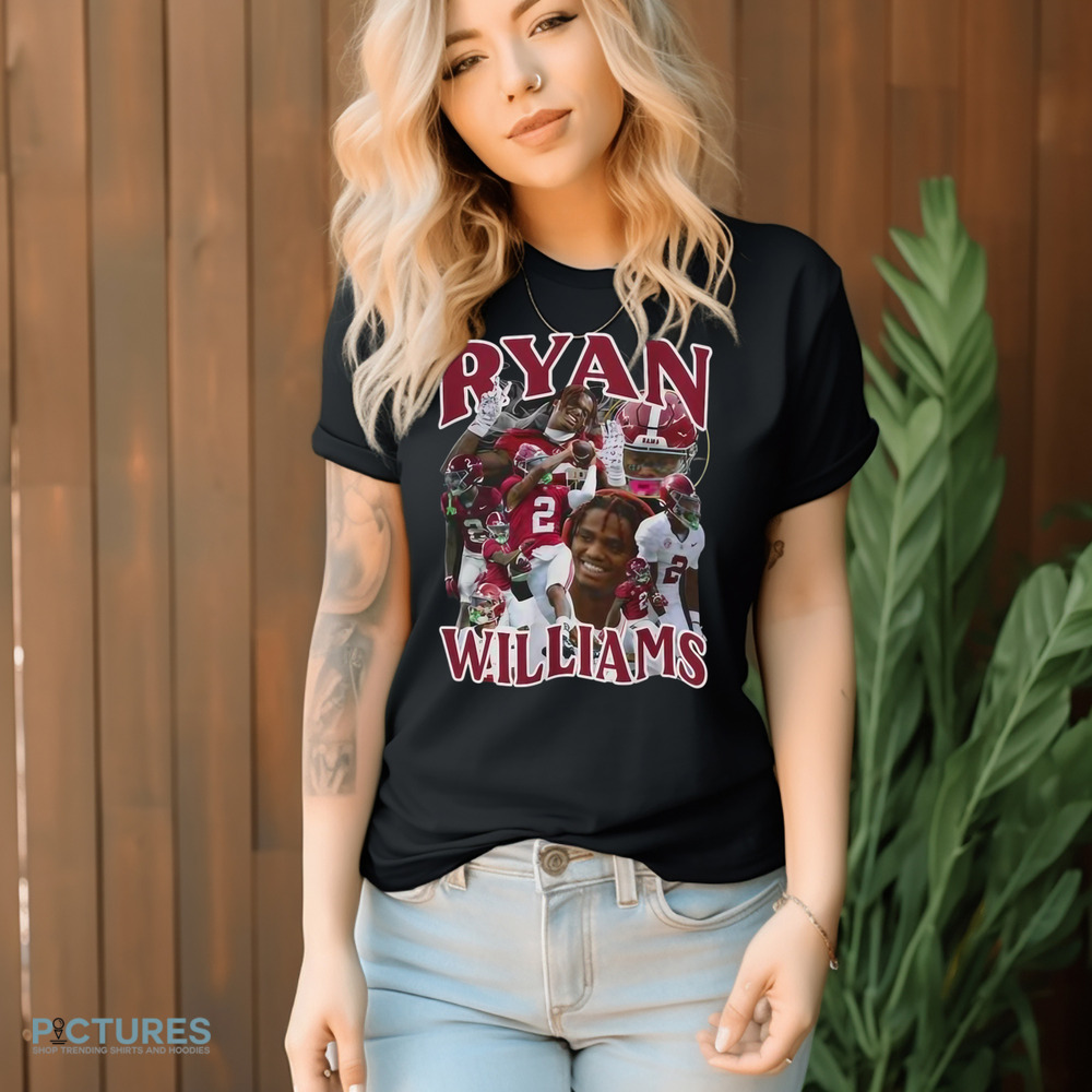 Ryan Williams Alabama Crimson Tide football vintage bootleg shirt