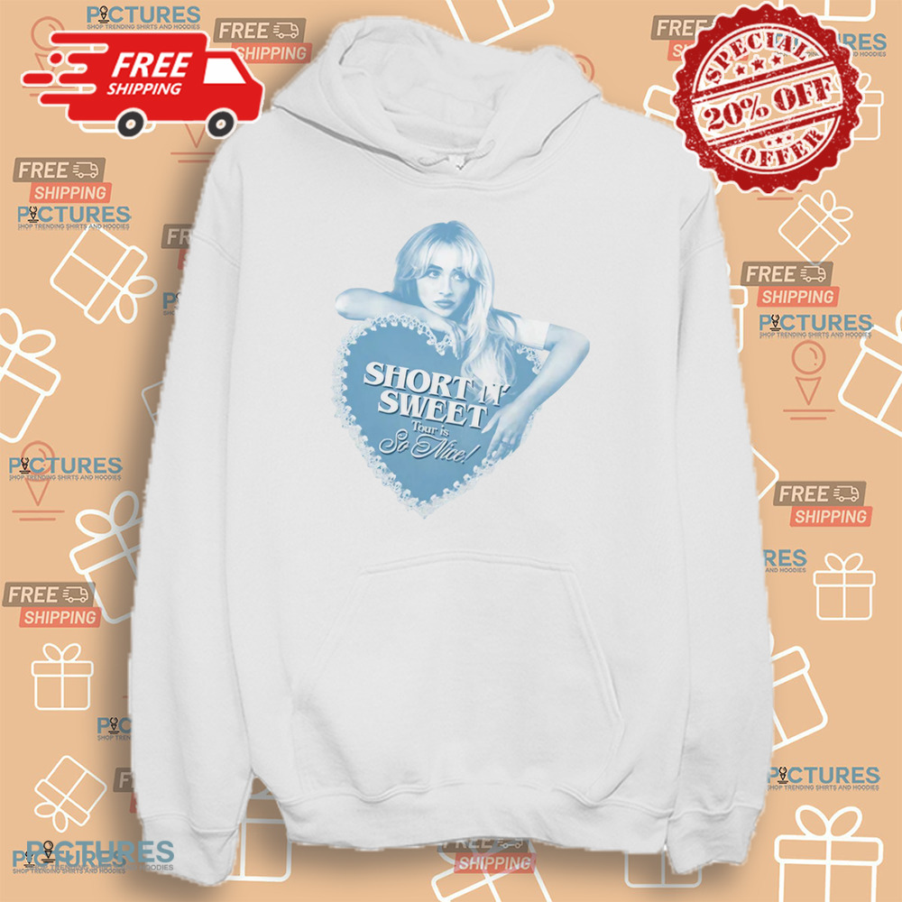 Sabrina Carpenter Shortn N' Sweet Tour Is No Nice 2024 Shirt Sabrina Carpenter Shortn N' Sweet Tour Is No Nice 2024 Shirt