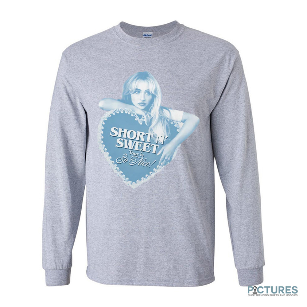 Sabrina Carpenter Shortn N' Sweet Tour Is No Nice 2024 Shirt Sabrina Carpenter Shortn N' Sweet Tour Is No Nice 2024 Shirt