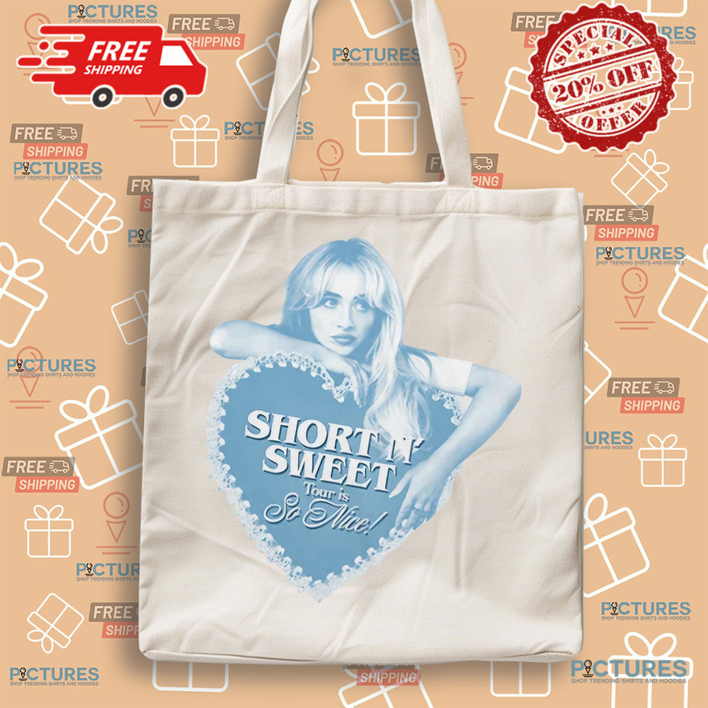 Sabrina Carpenter Shortn N' Sweet Tour Is No Nice 2024 Shirt Sabrina Carpenter Shortn N' Sweet Tour Is No Nice 2024 Shirt