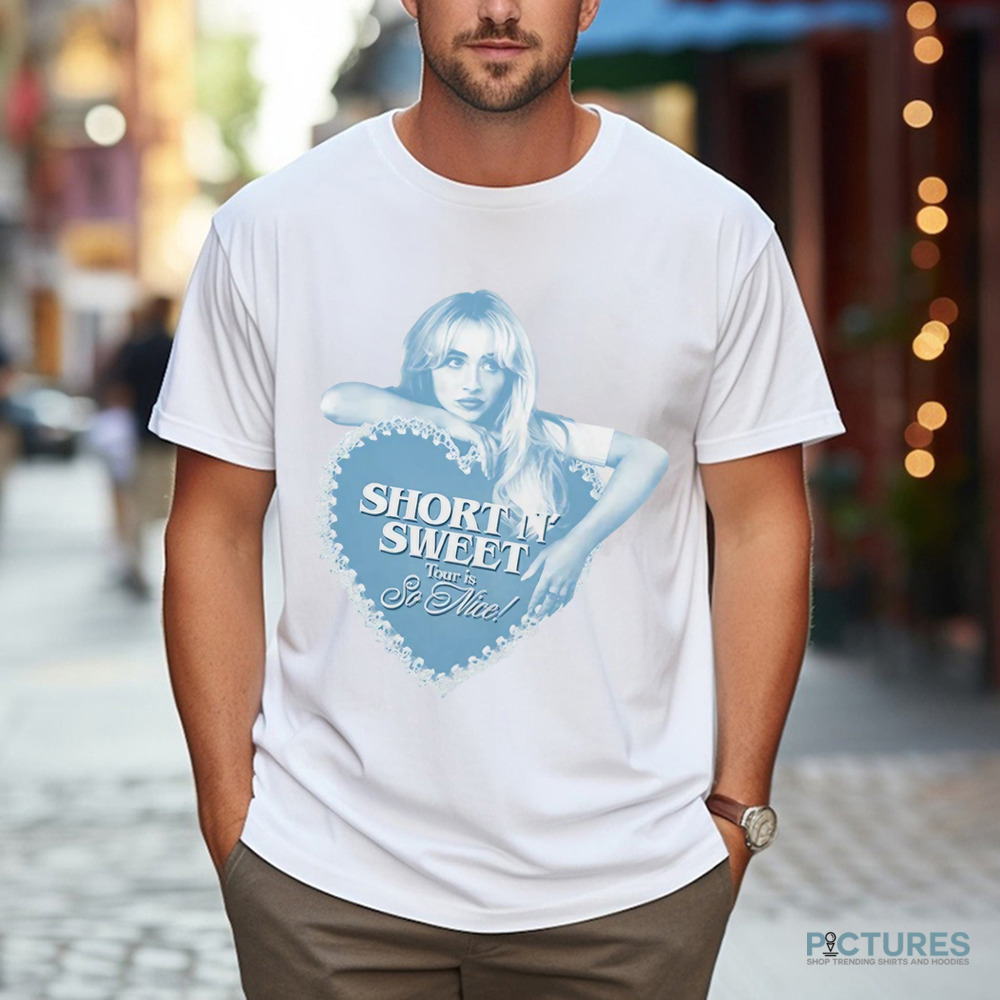 Sabrina Carpenter Shortn N' Sweet Tour Is No Nice 2024 Shirt Sabrina Carpenter Shortn N' Sweet Tour Is No Nice 2024 Shirt