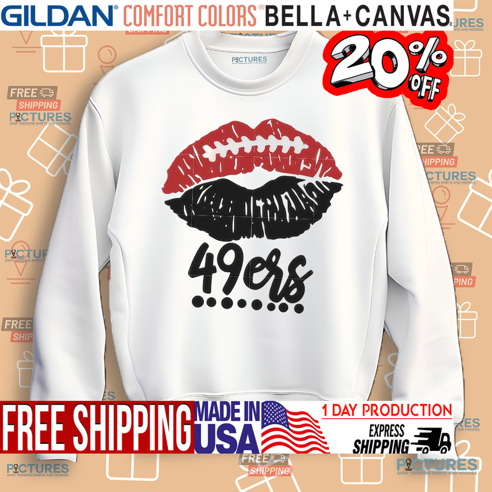 San Francisco 49ers Lip shirt