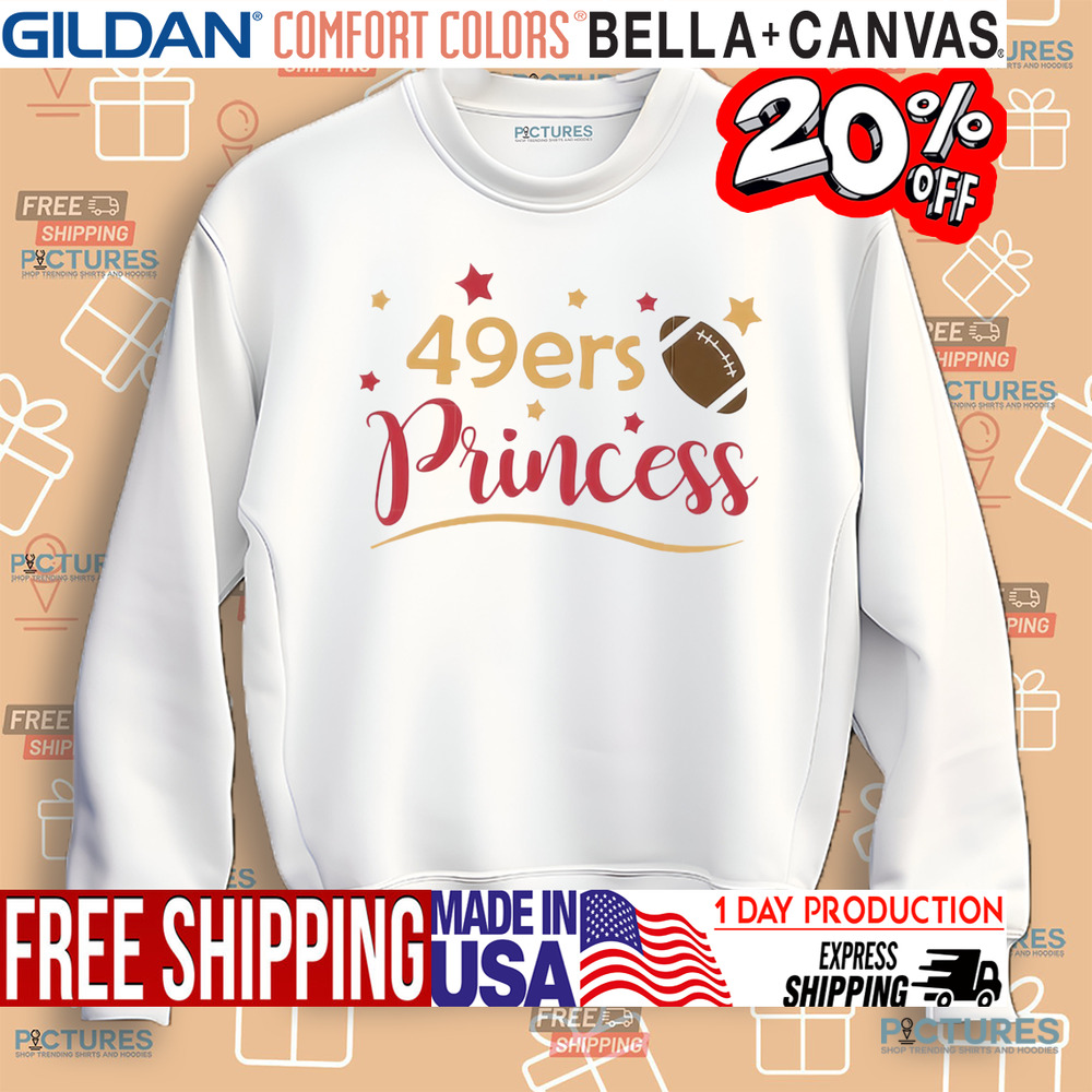 San Francisco 49ers Princess shirt