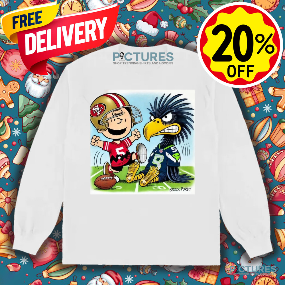San Francisco 49ers Vs Seattle Seahawks Week 11 Doodle Let’s go Niner Gang Poster Shirt