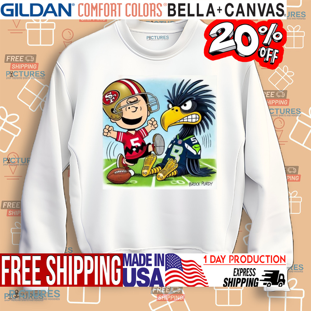 San Francisco 49ers Vs Seattle Seahawks Week 11 Doodle Let’s go Niner Gang Poster Shirt