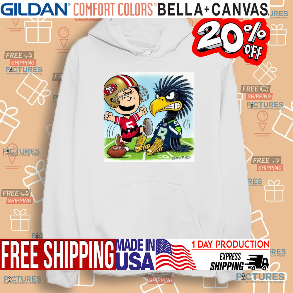 San Francisco 49ers Vs Seattle Seahawks Week 11 Doodle Let’s go Niner Gang Poster Shirt