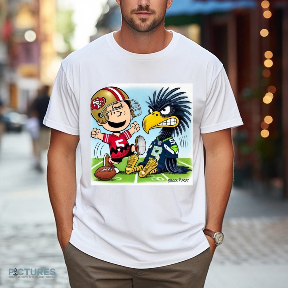 San Francisco 49ers Vs Seattle Seahawks Week 11 Doodle Let’s go Niner Gang Poster Shirt