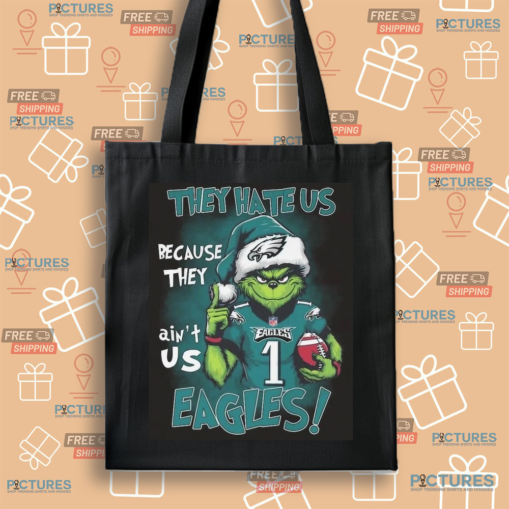 Santa Grinch Philadelphia EaglesThey Hate Us Because They Ain’t Us 2024 Christmas Shirt Santa Grinch Philadelphia EaglesThey Hate Us Because They Ain’t Us 2024 Christmas Shirt