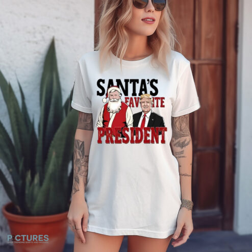 Santa’s Favorite Donald Trump President Shirt