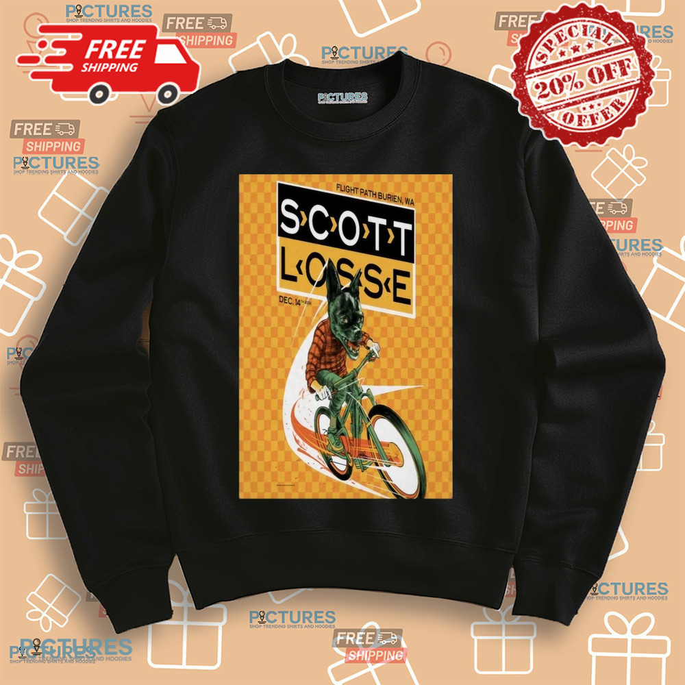 Scott Losse December 14 2024 Flight Path In Burien WA Show Shirt