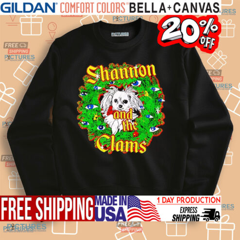 Shannon And The Clams Spanky Holiday Shirt