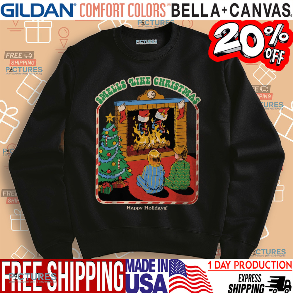 Smells Like Christmas Happy Holiday Shirt