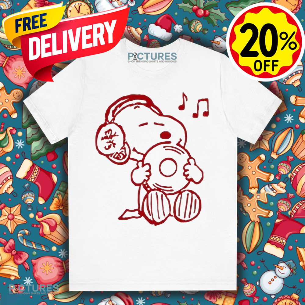 Snoopy Peanuts Music Lover Shirt