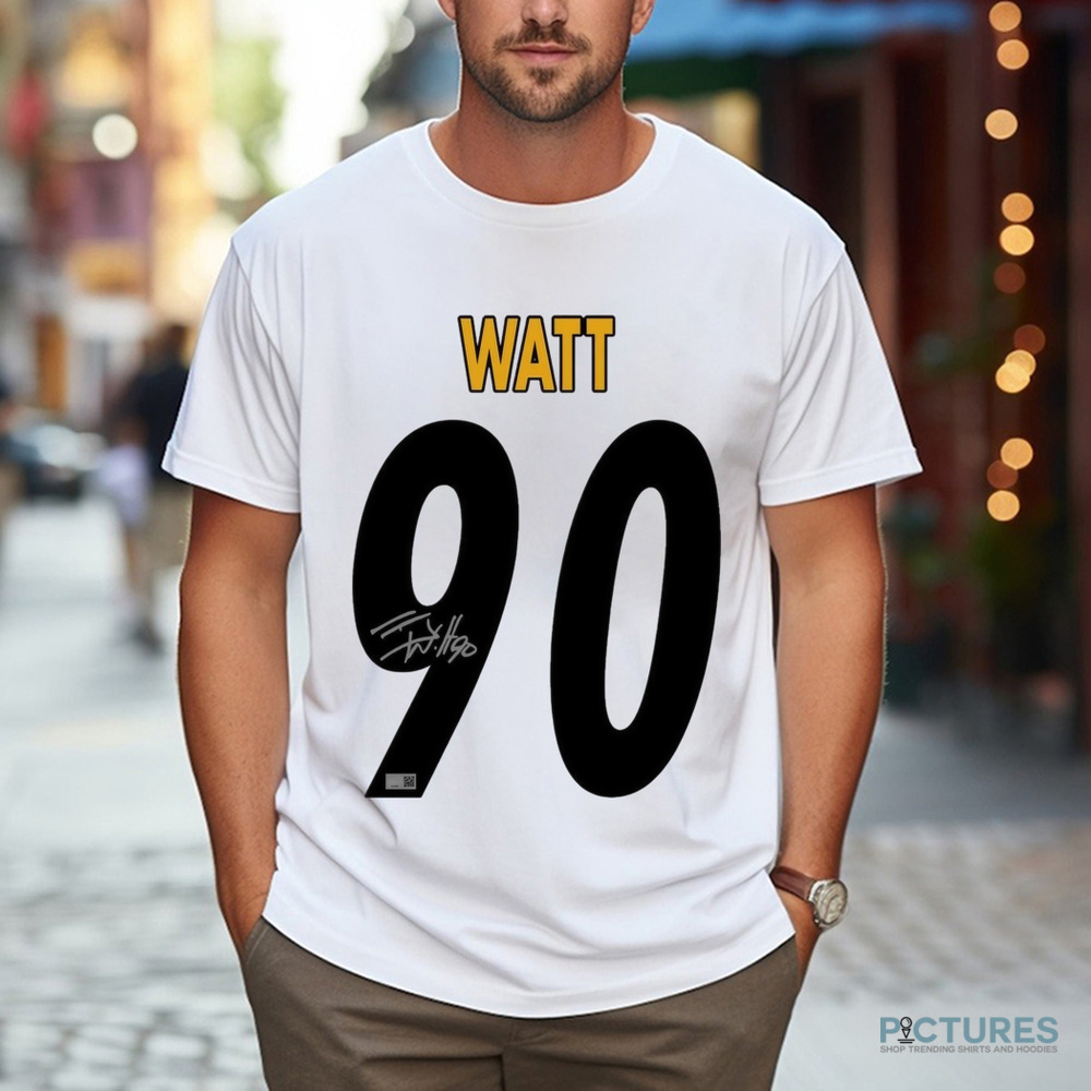 T. J. Watt Pittsburgh Steelers beat the Cleveland Browns Nov 21 2024 NFL Signature Shirt